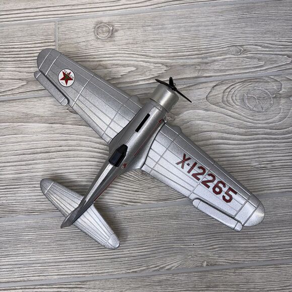 Wings of Texaco 1932 Northrop Gamma DIE-CAST METAL BANK Silver 2nd in Series - Picture 7 of 15